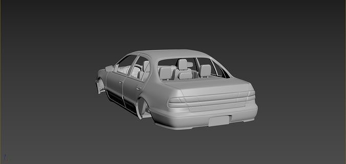 Infinity I30 1996 Body For Print 3D print model 4
