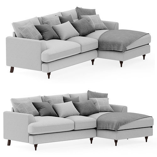 Joules dfs large sofa 3D model