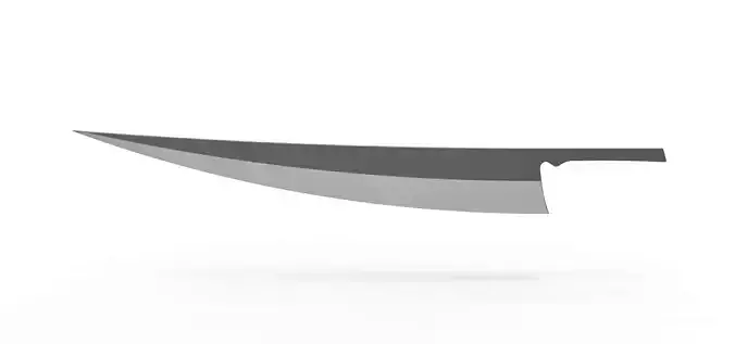 Sword of Ichigo Kurosaki from Bleach anime TV series 3D print model