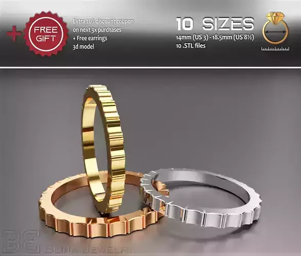 New Design eternity stackable 2021 wedding ring package 