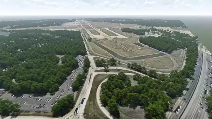 Norfolk International Airport 3D model
