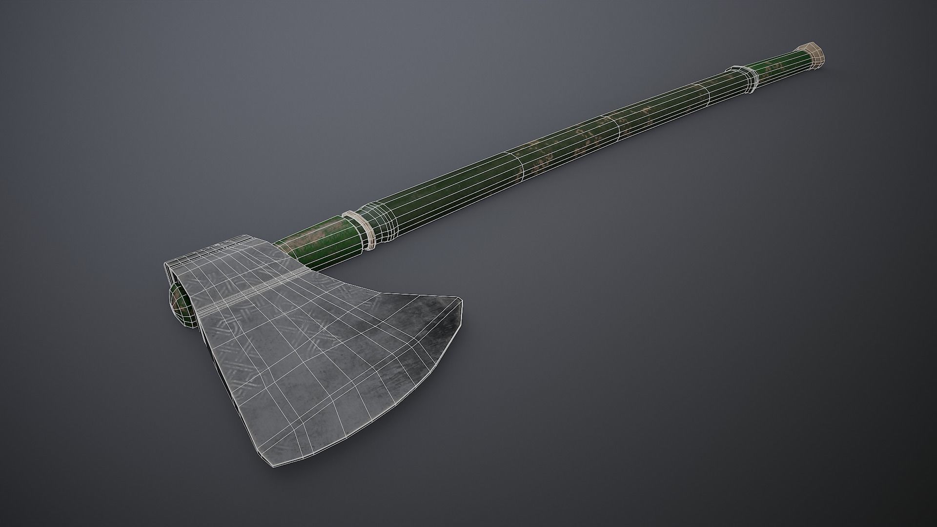 Tabar Low-poly 3D model_3