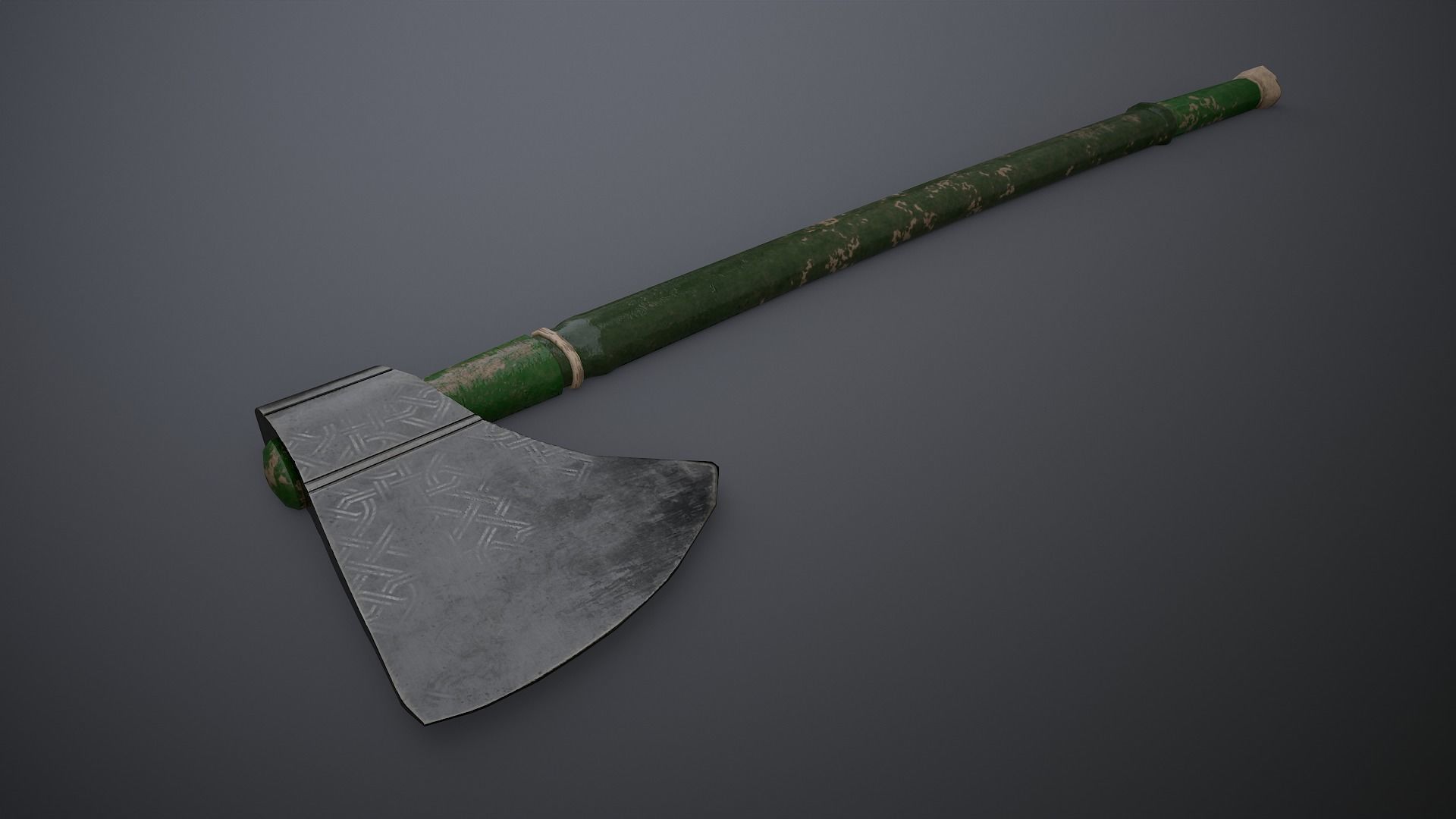 Tabar Low-poly 3D model_2