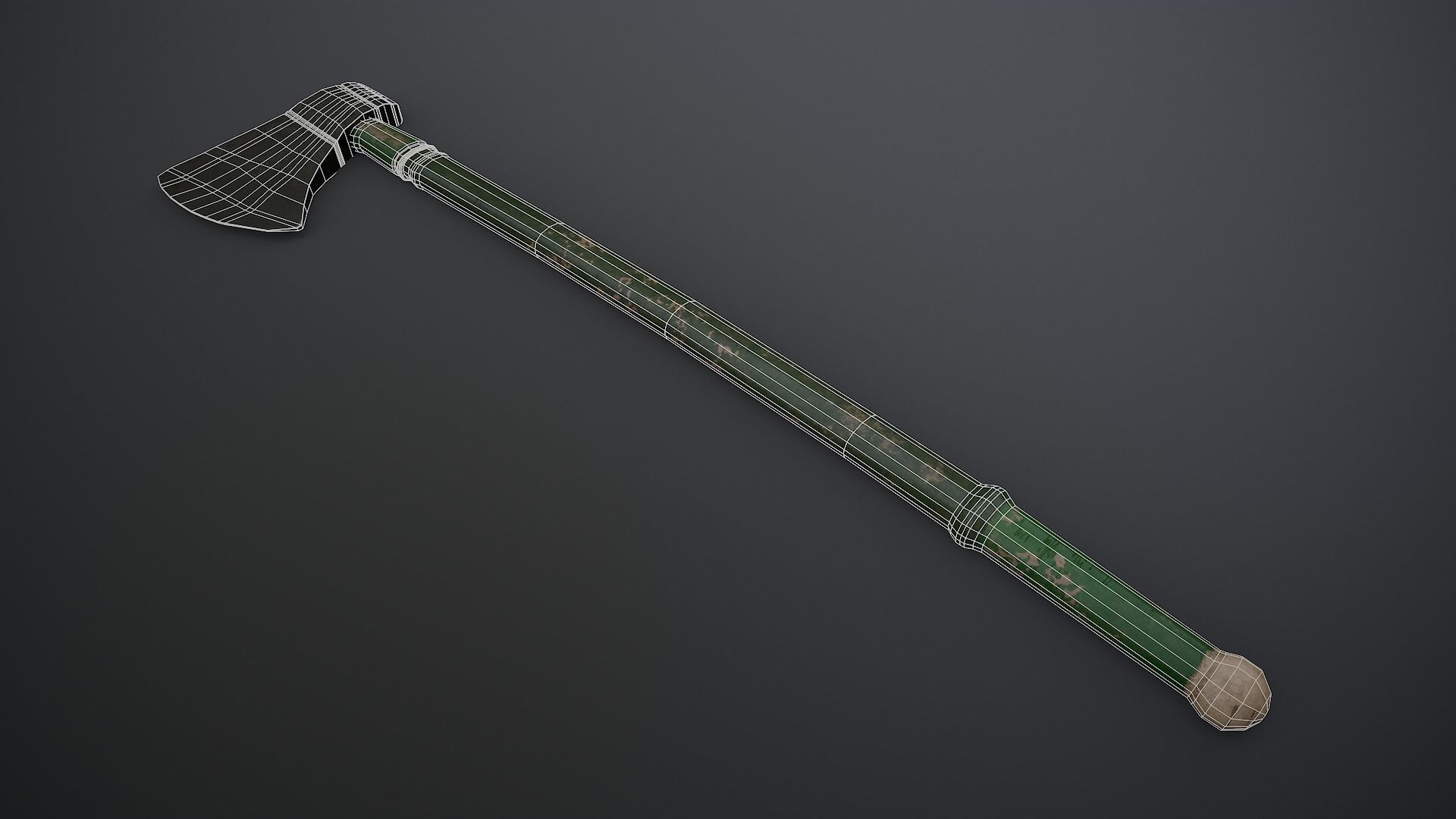 Tabar Low-poly 3D model_1