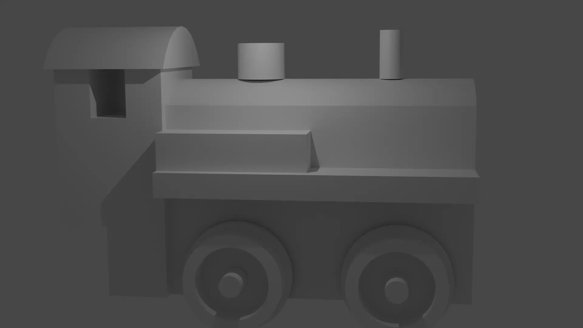toy locomotive 3D model_0