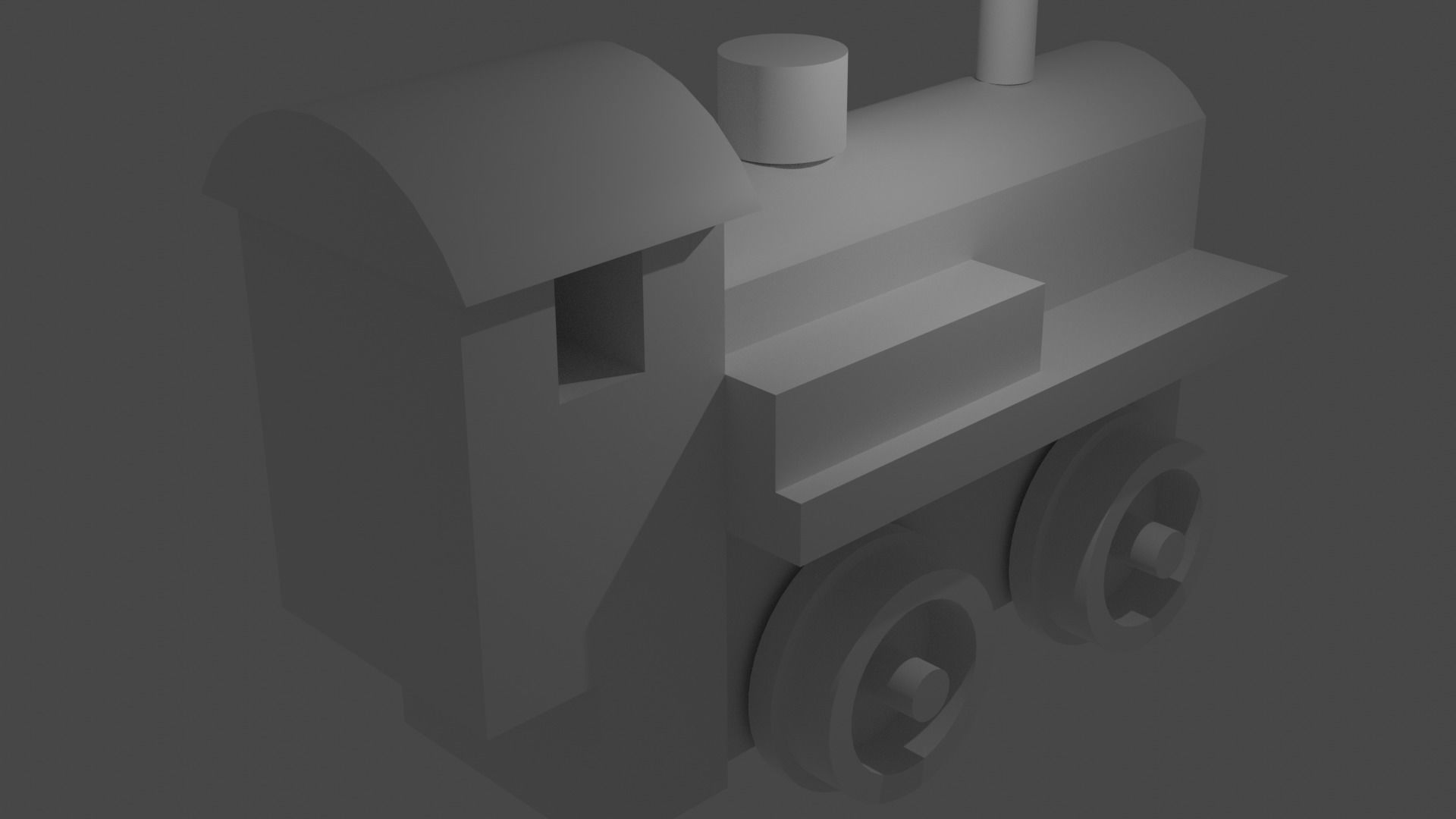 toy locomotive 3D model_1