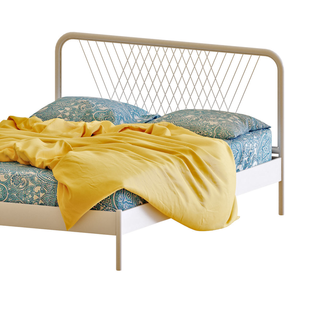 NESTTUN Bed  3D model_1