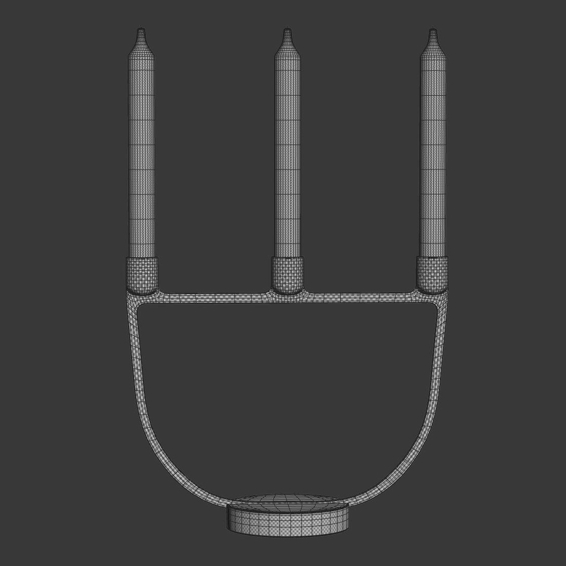 Muuto Open Candelabra  3D model_8