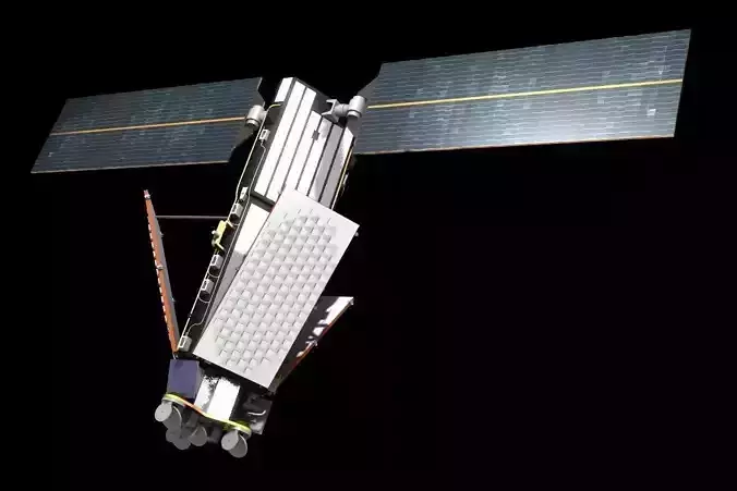 Iridium Satellite 3D model