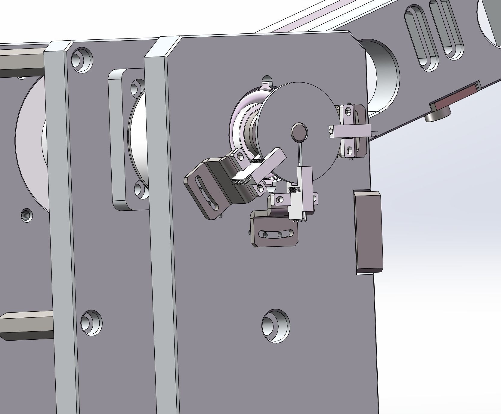 Angle automatic adjustment mechanism 3D model_16