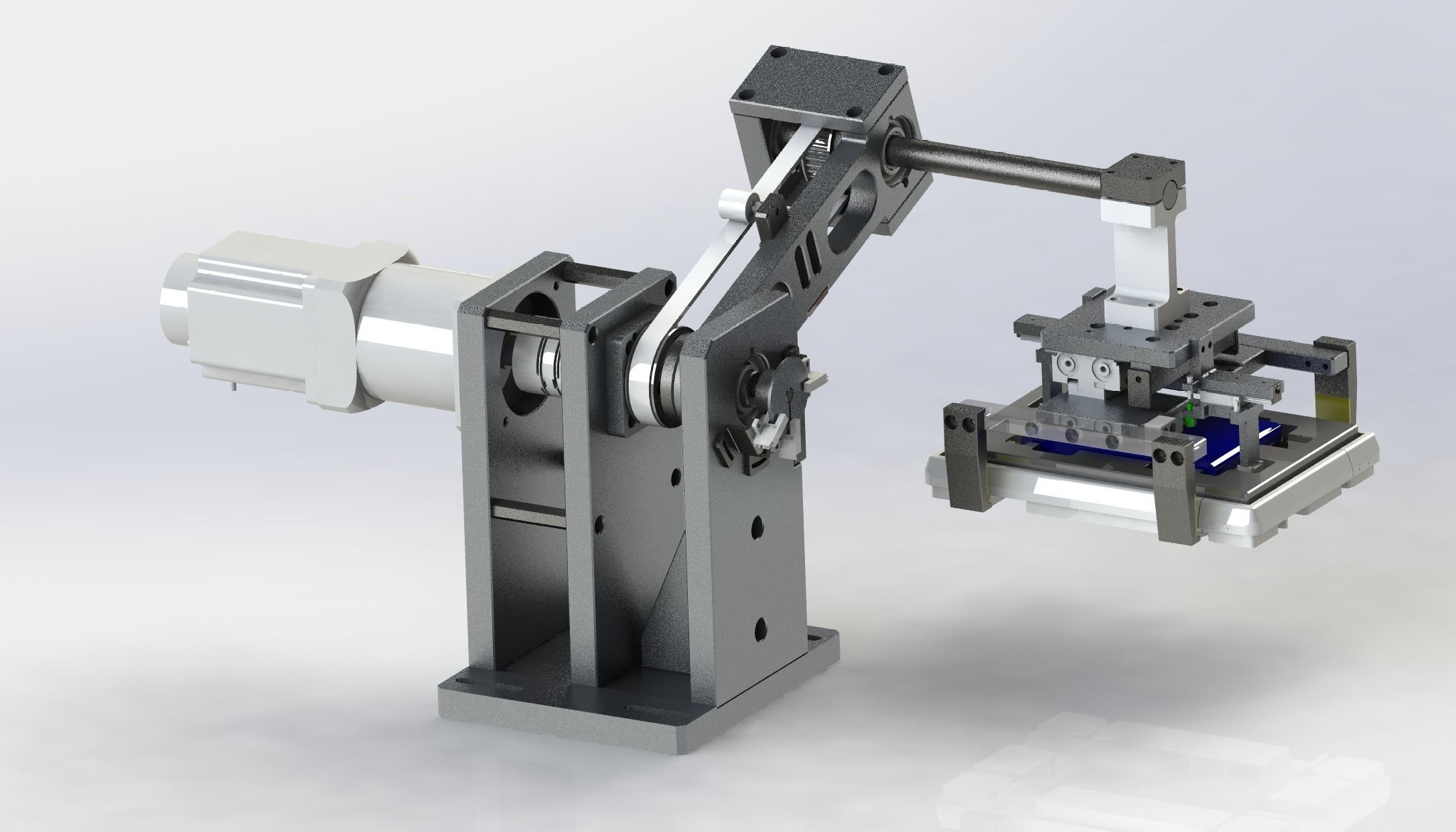 Angle automatic adjustment mechanism 3D model_1