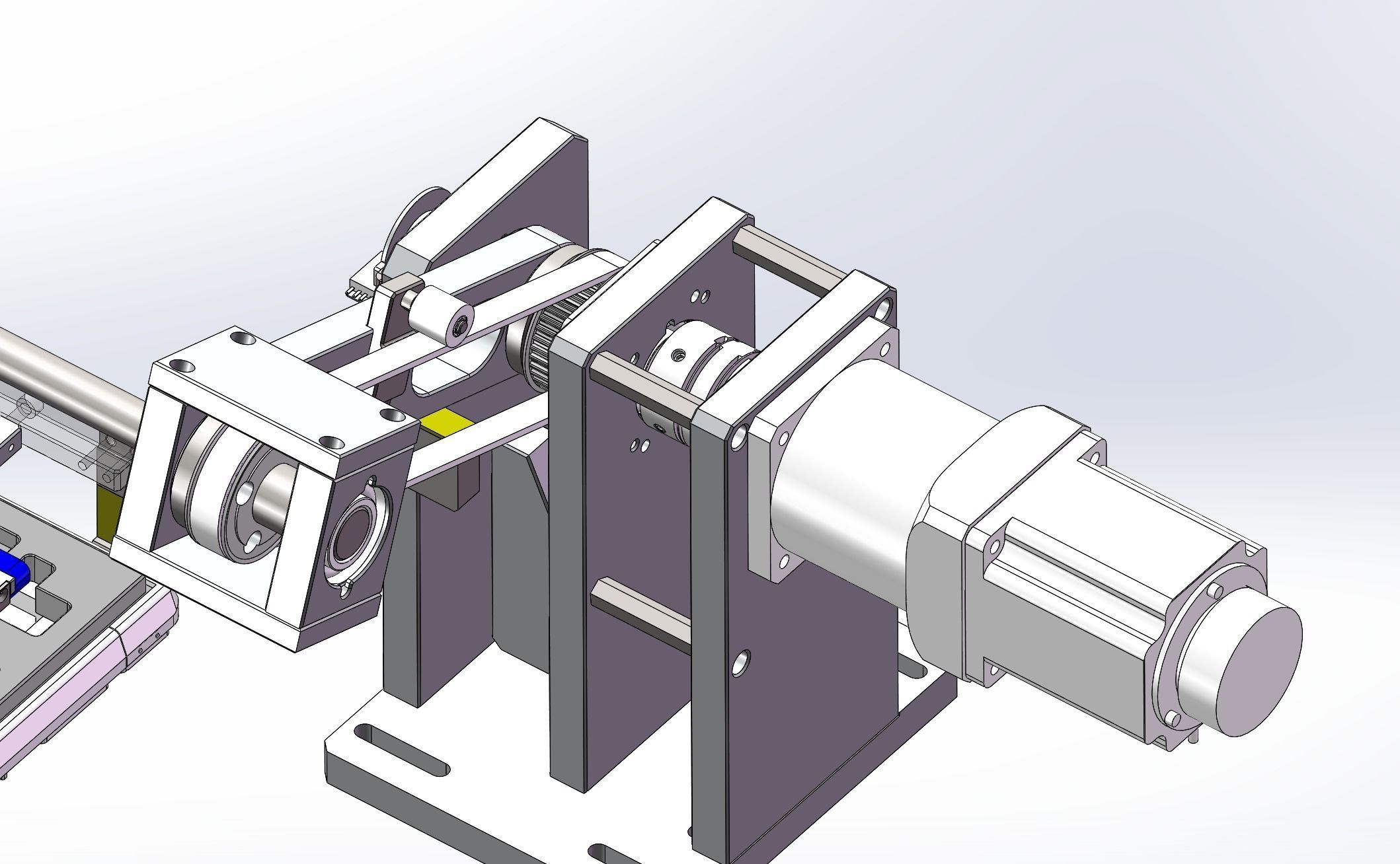 Angle automatic adjustment mechanism 3D model_11