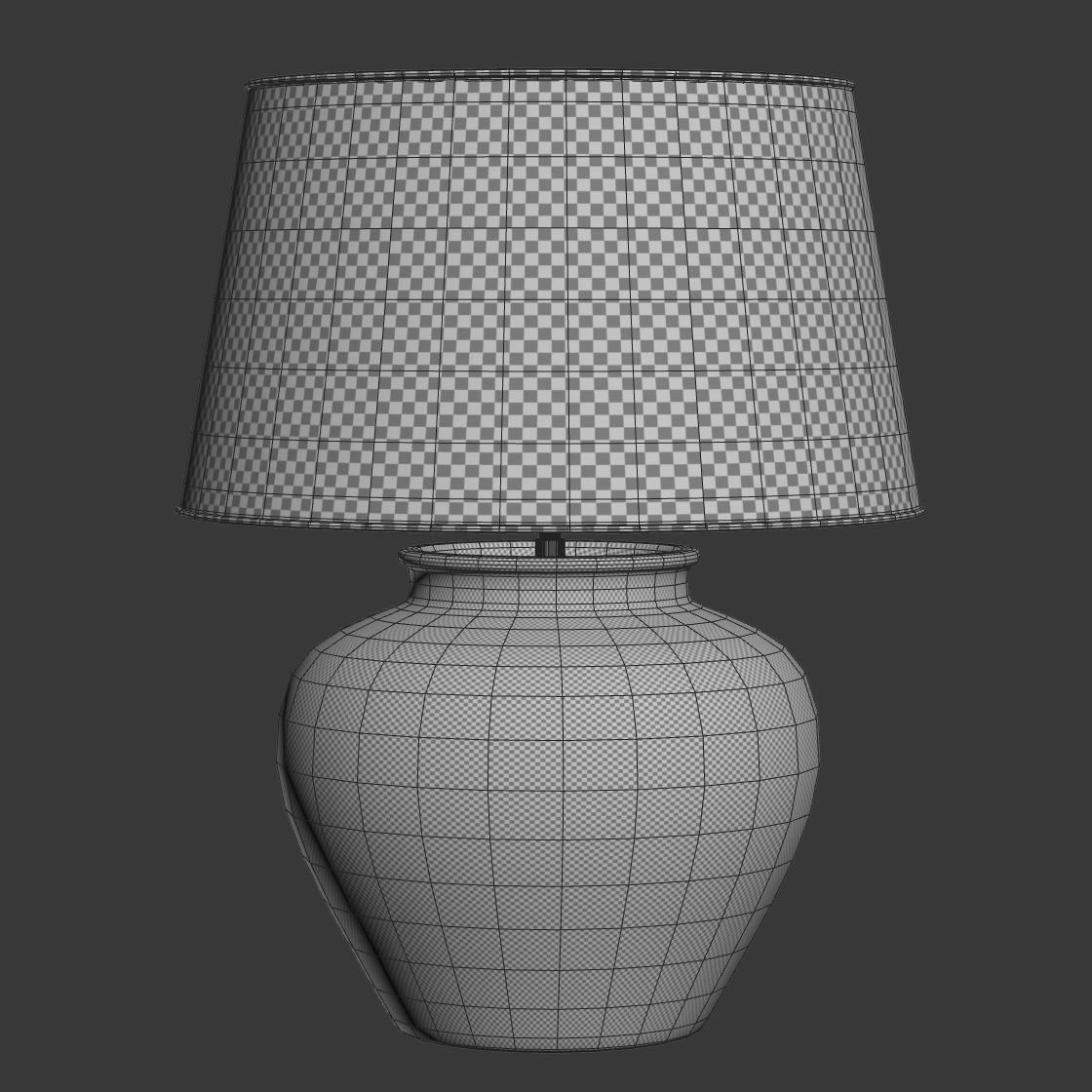 Jarron table lamp  3D model_6