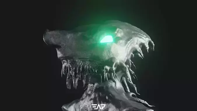 Creature Head - Sculpting