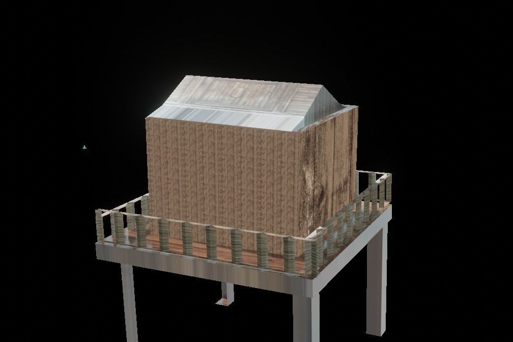 Mini House Free 3D model_4