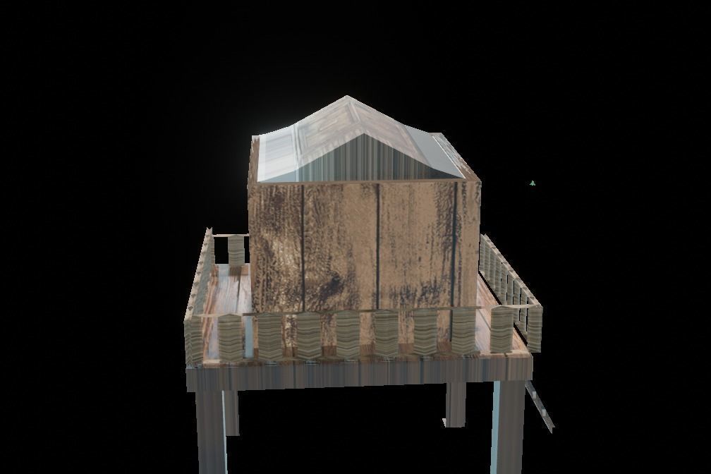 Mini House Free 3D model_7