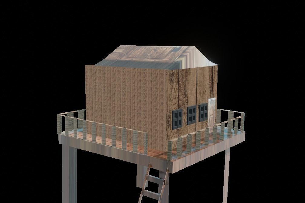 Mini House Free 3D model_14