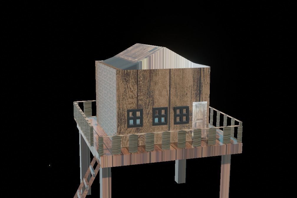 Mini House Free 3D model_15