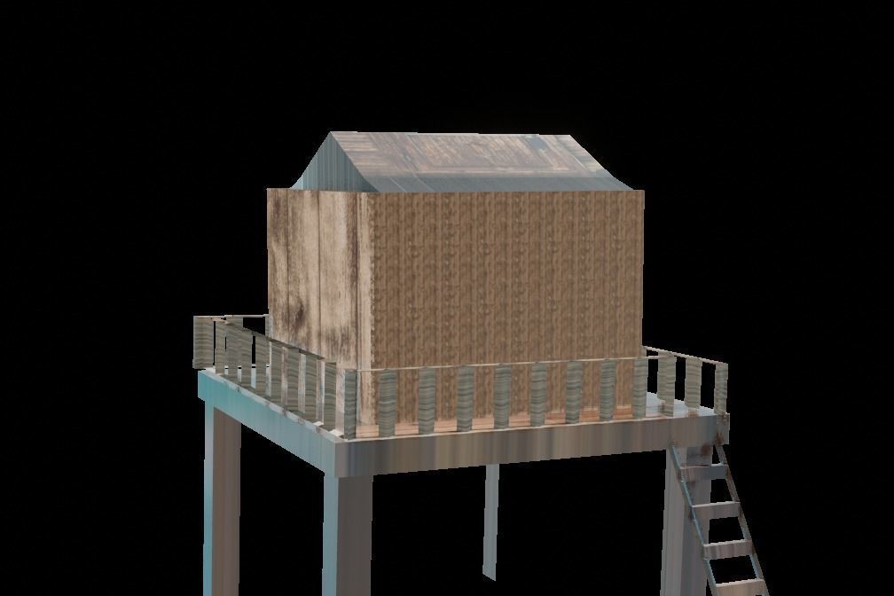 Mini House Free 3D model_12