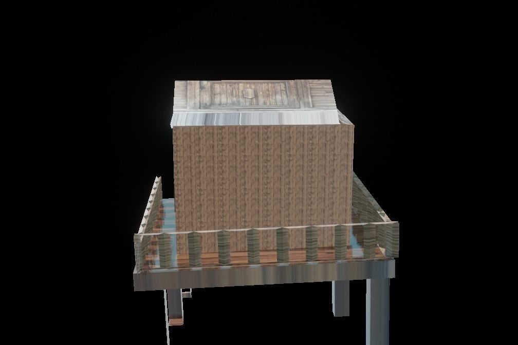 Mini House Free 3D model_3