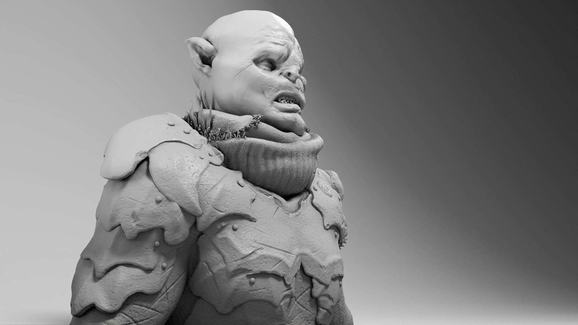 Lawrence Makoare -  Gothmog - Lord of the Rings 3D print model_8