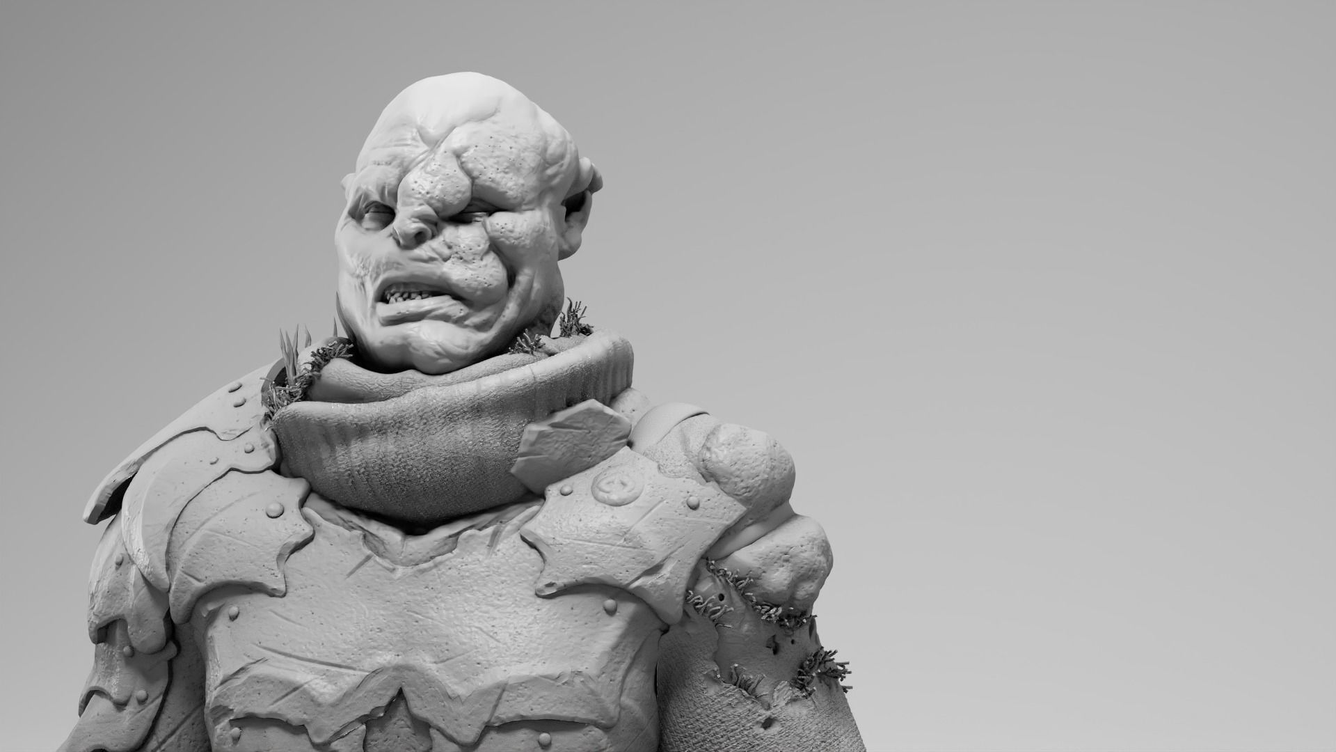 Lawrence Makoare -  Gothmog - Lord of the Rings 3D print model_1