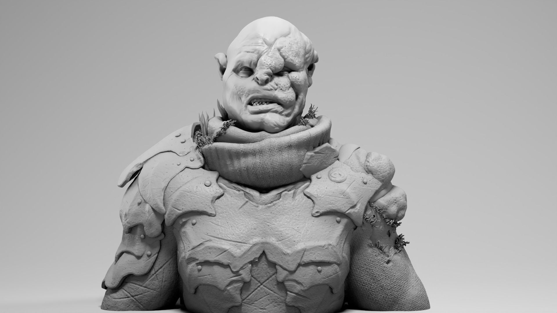 Lawrence Makoare -  Gothmog - Lord of the Rings 3D print model_3
