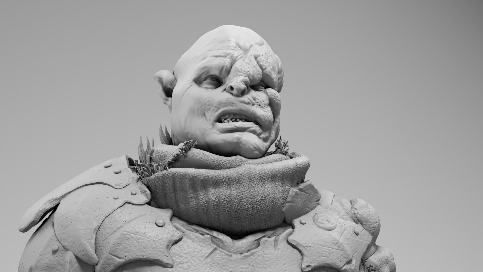 Lawrence Makoare -  Gothmog - Lord of the Rings 3D print model_15