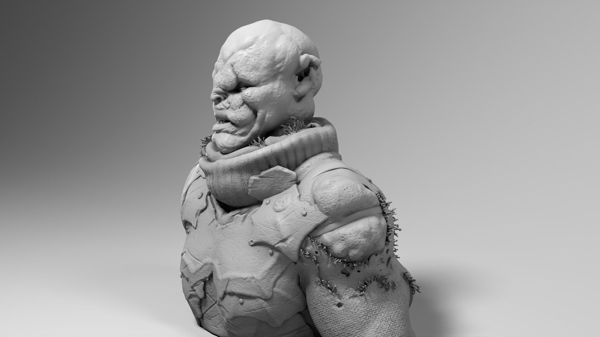 Lawrence Makoare -  Gothmog - Lord of the Rings 3D print model_7