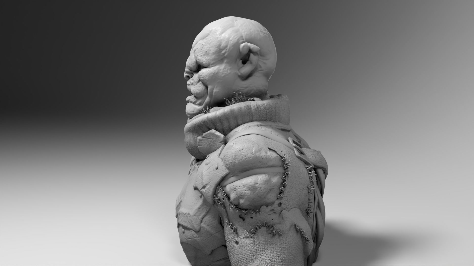 Lawrence Makoare -  Gothmog - Lord of the Rings 3D print model_6