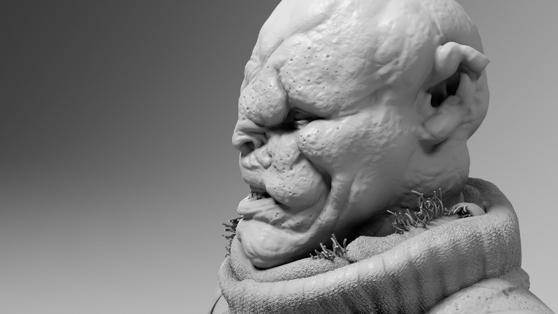 Lawrence Makoare -  Gothmog - Lord of the Rings 3D print model_18
