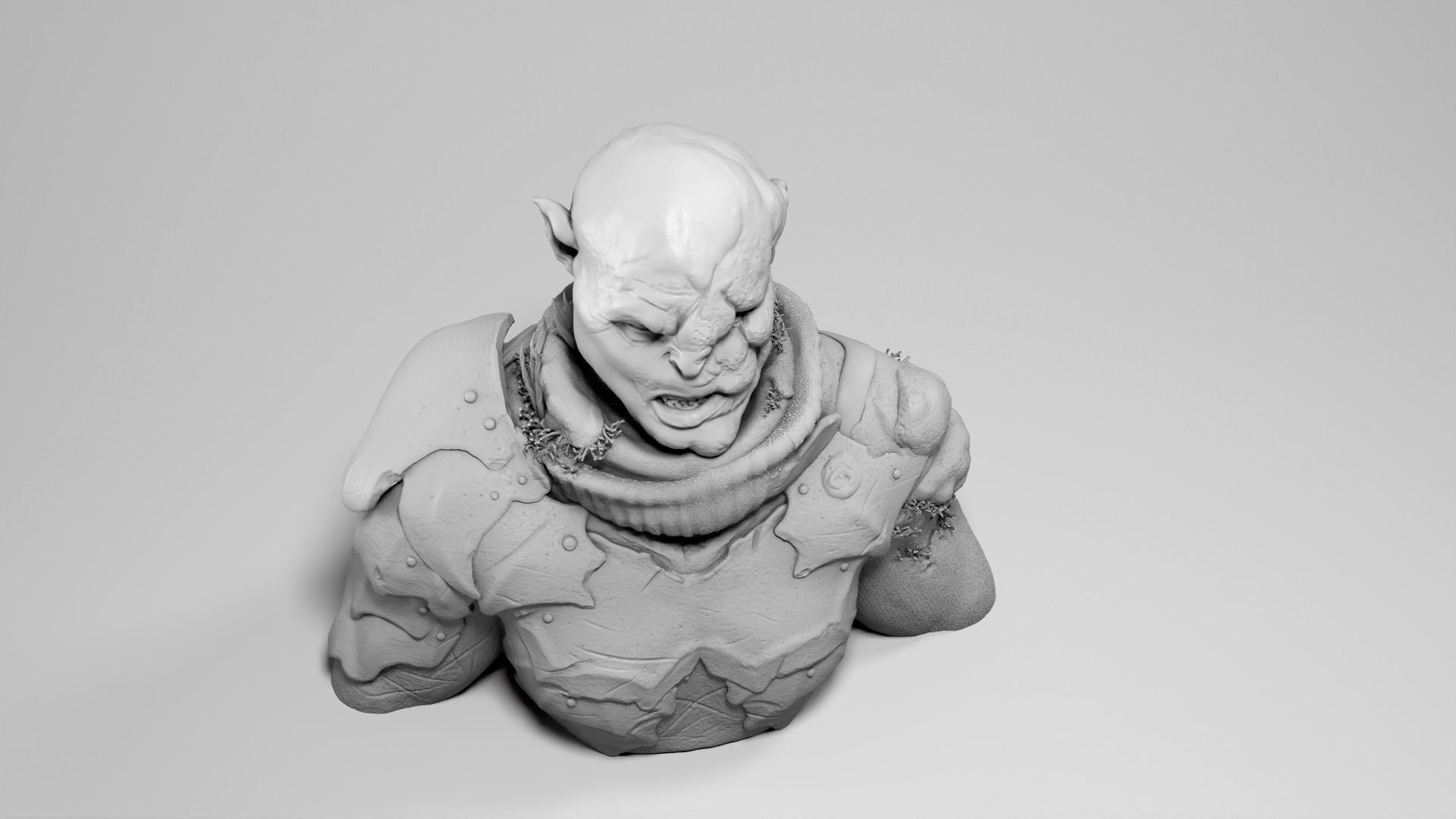 Lawrence Makoare -  Gothmog - Lord of the Rings 3D print model_11