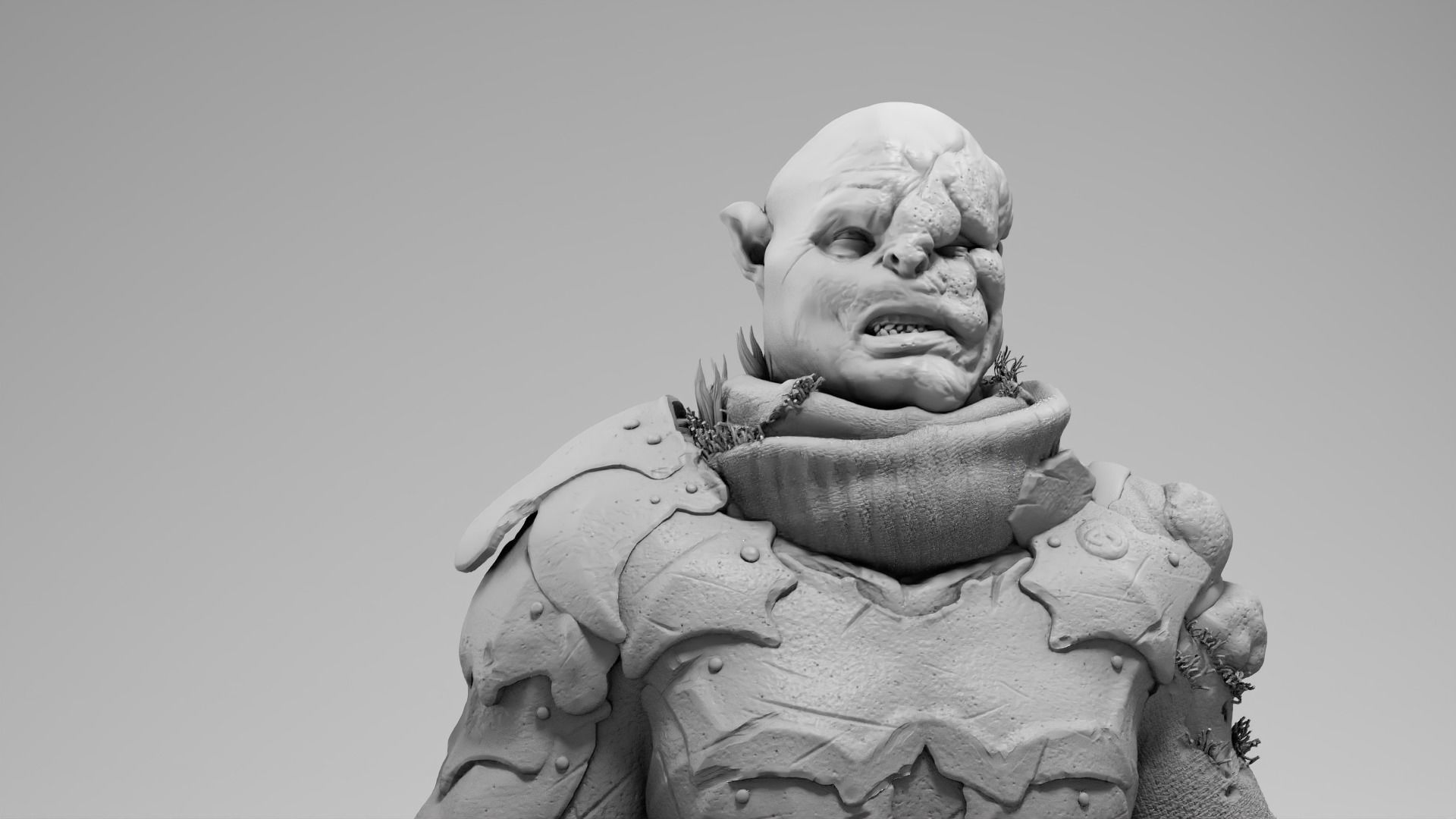 Lawrence Makoare -  Gothmog - Lord of the Rings 3D print model_2