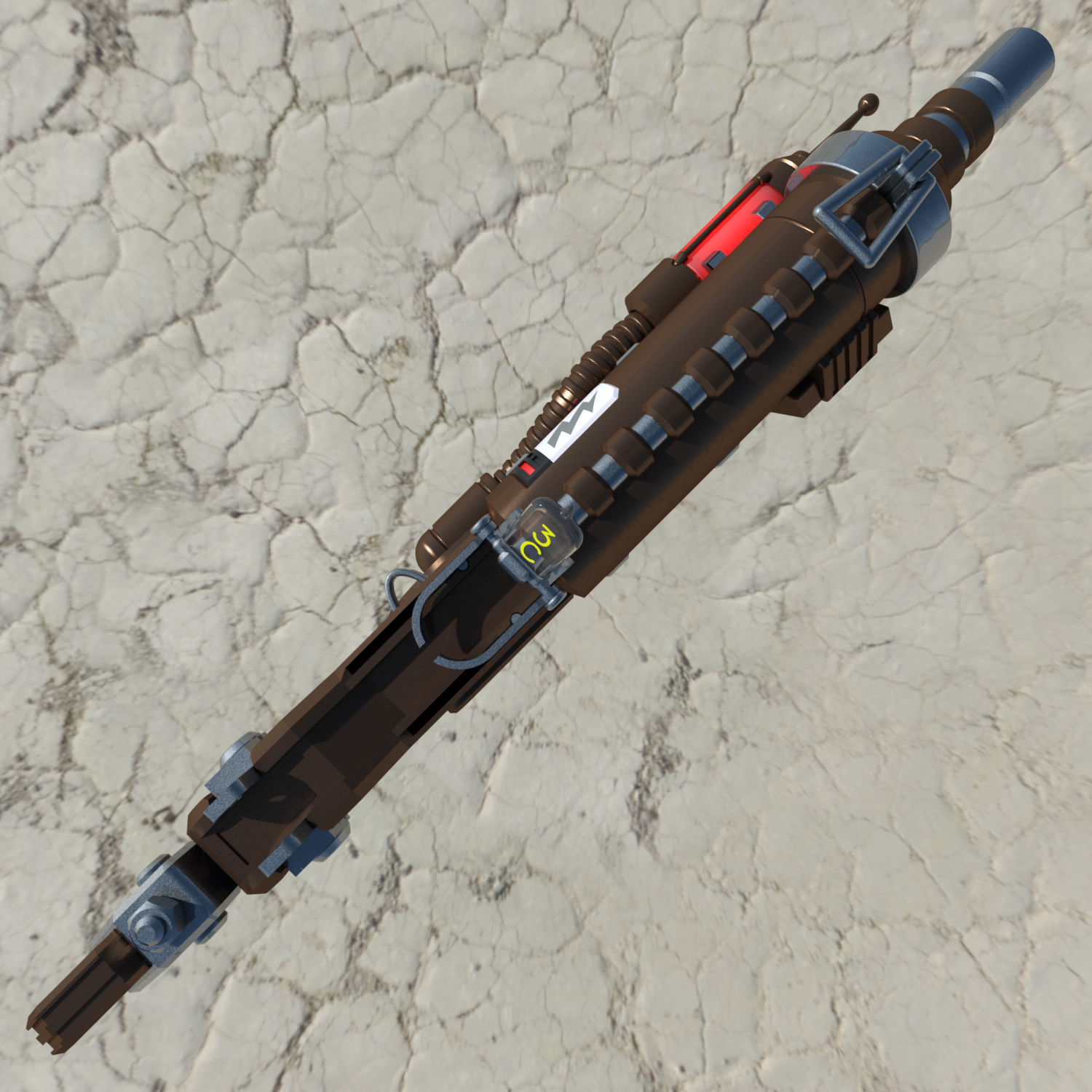 Overwatch Olivia Colomar Sombra Machine pistol Bride Skin  3D print model_1