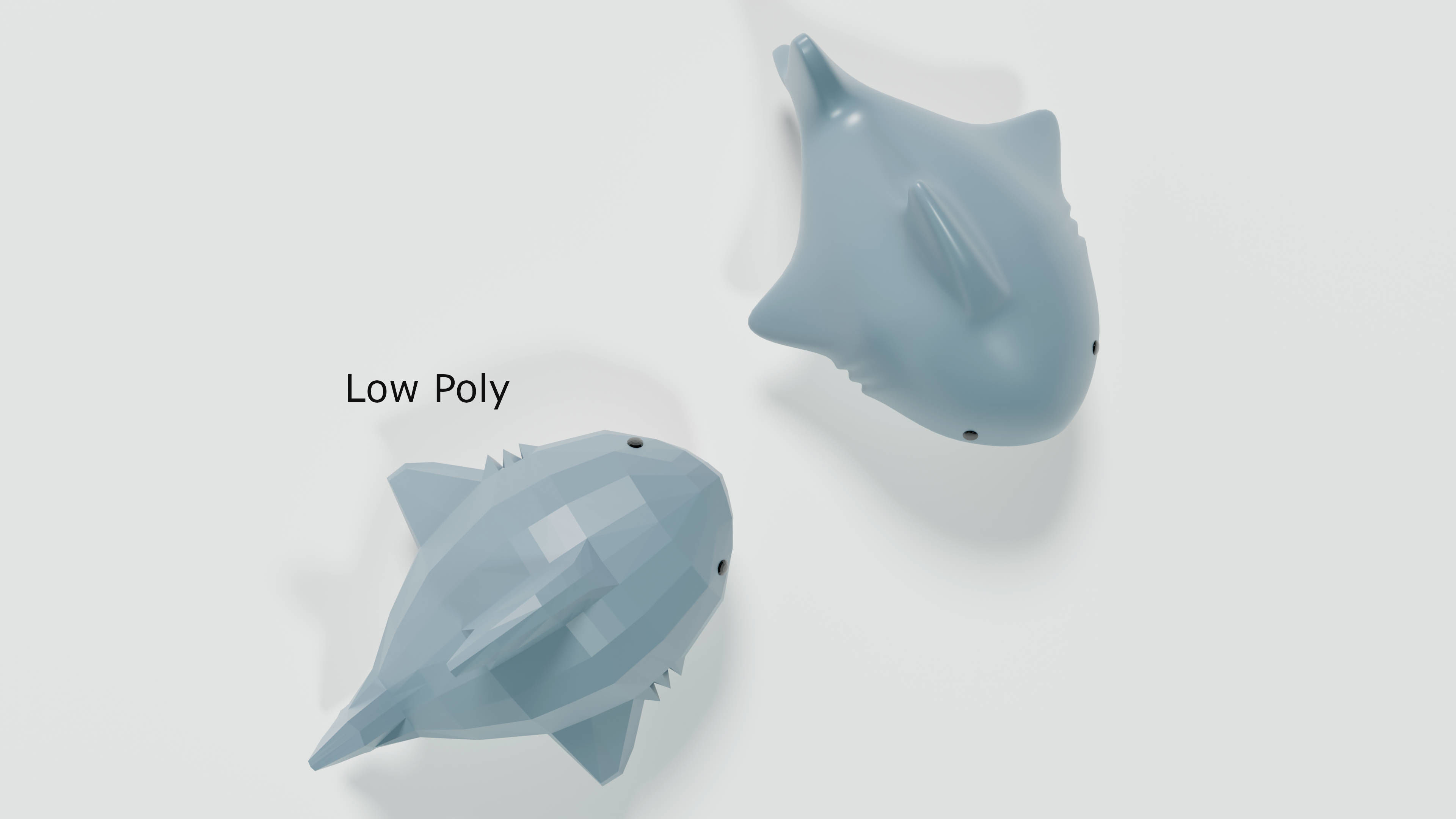 Toy Shark 3D model_8