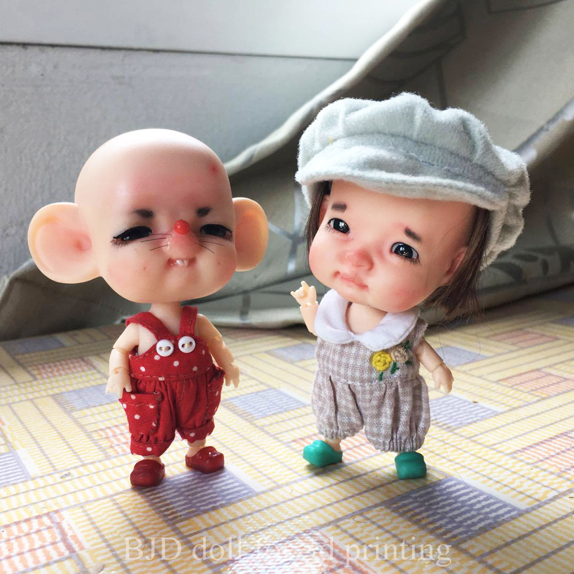 BJD doll for 3d printing is Rat 3D print model_6