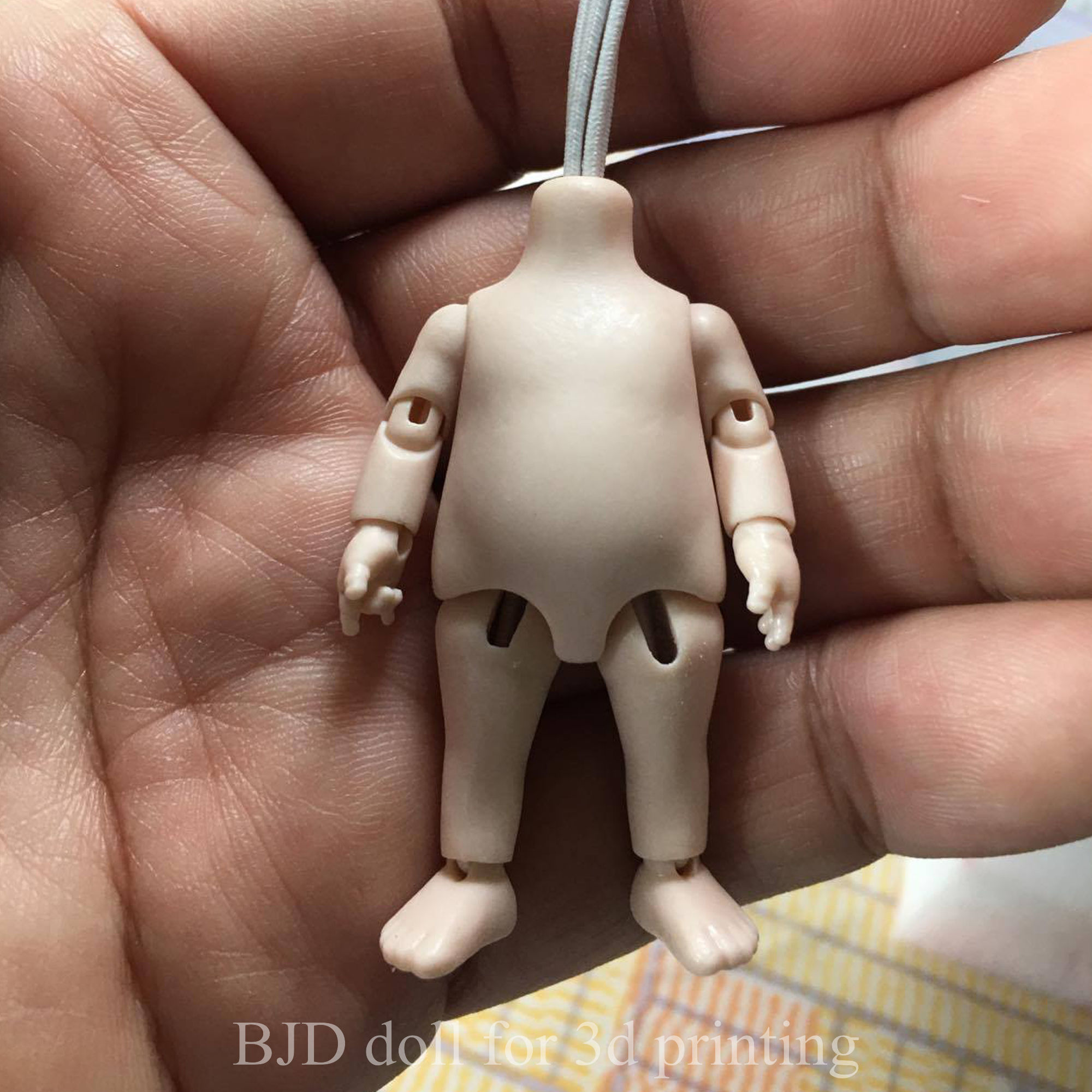 BJD doll for 3d printing is Rat 3D print model_5