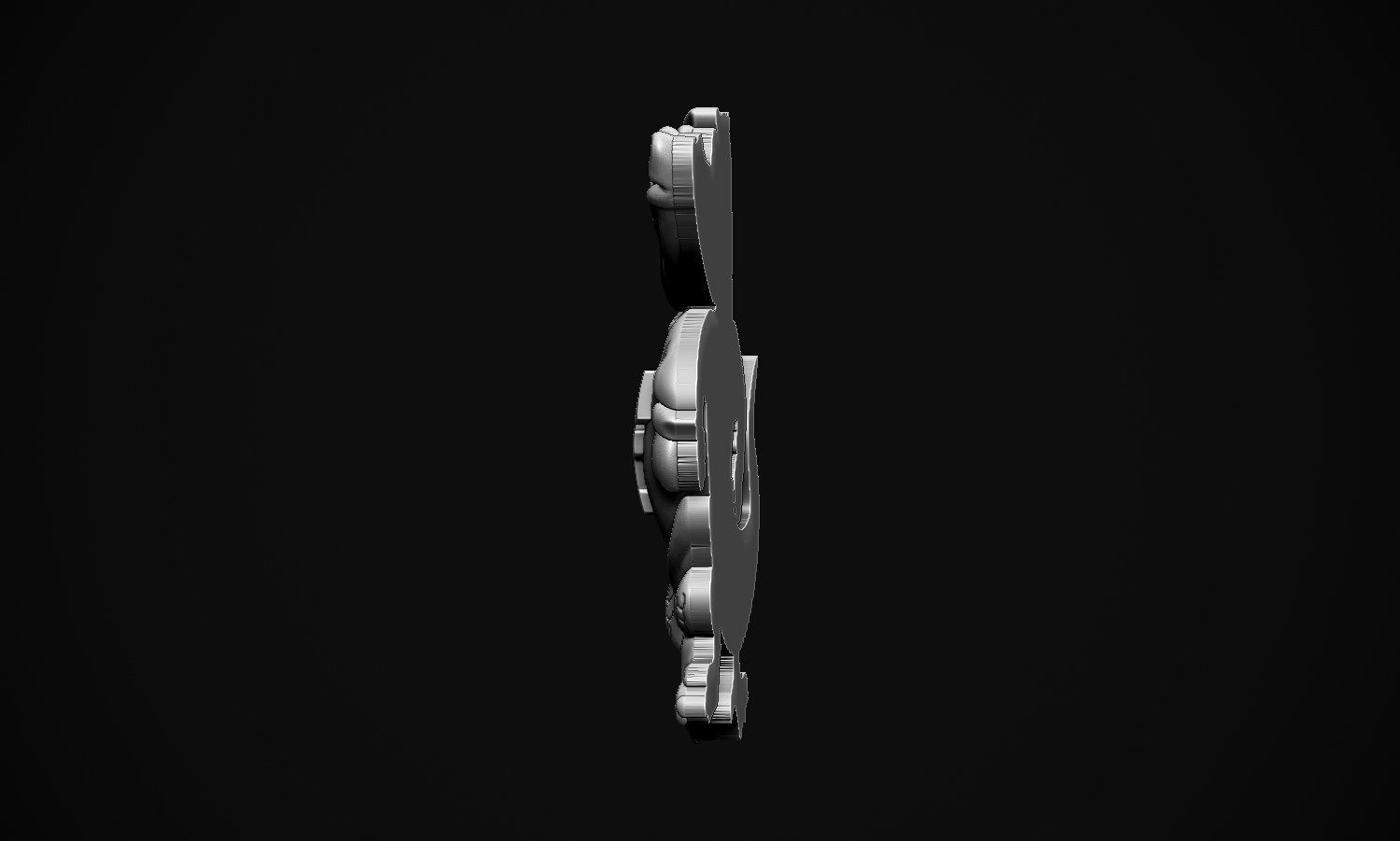 Albert the Gator 3D print model_12