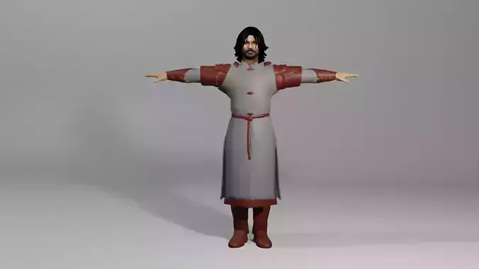 Dhanush rigged  Model