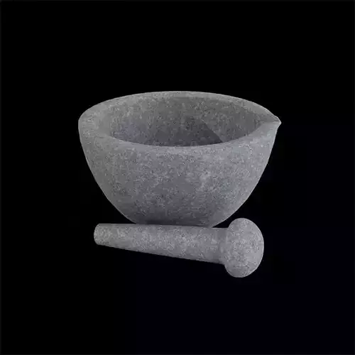 Apothecary Mortar And Pestle granite