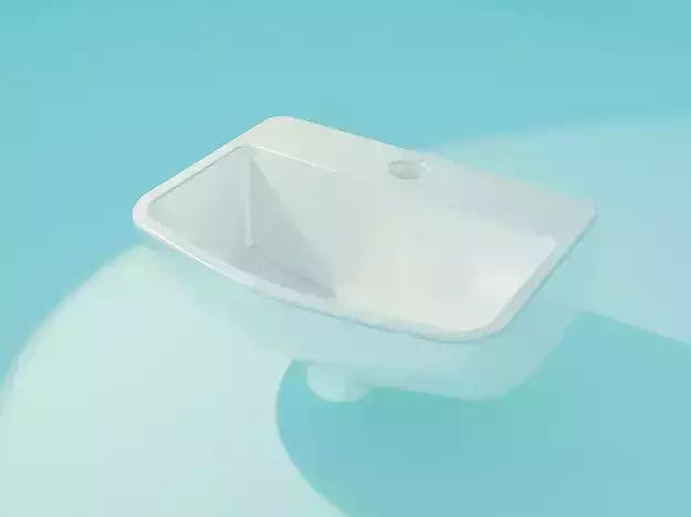 Stylish Wash Basin 3D print model