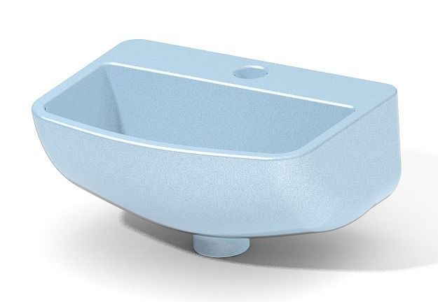 Stylish Wash Basin 3D print model_2