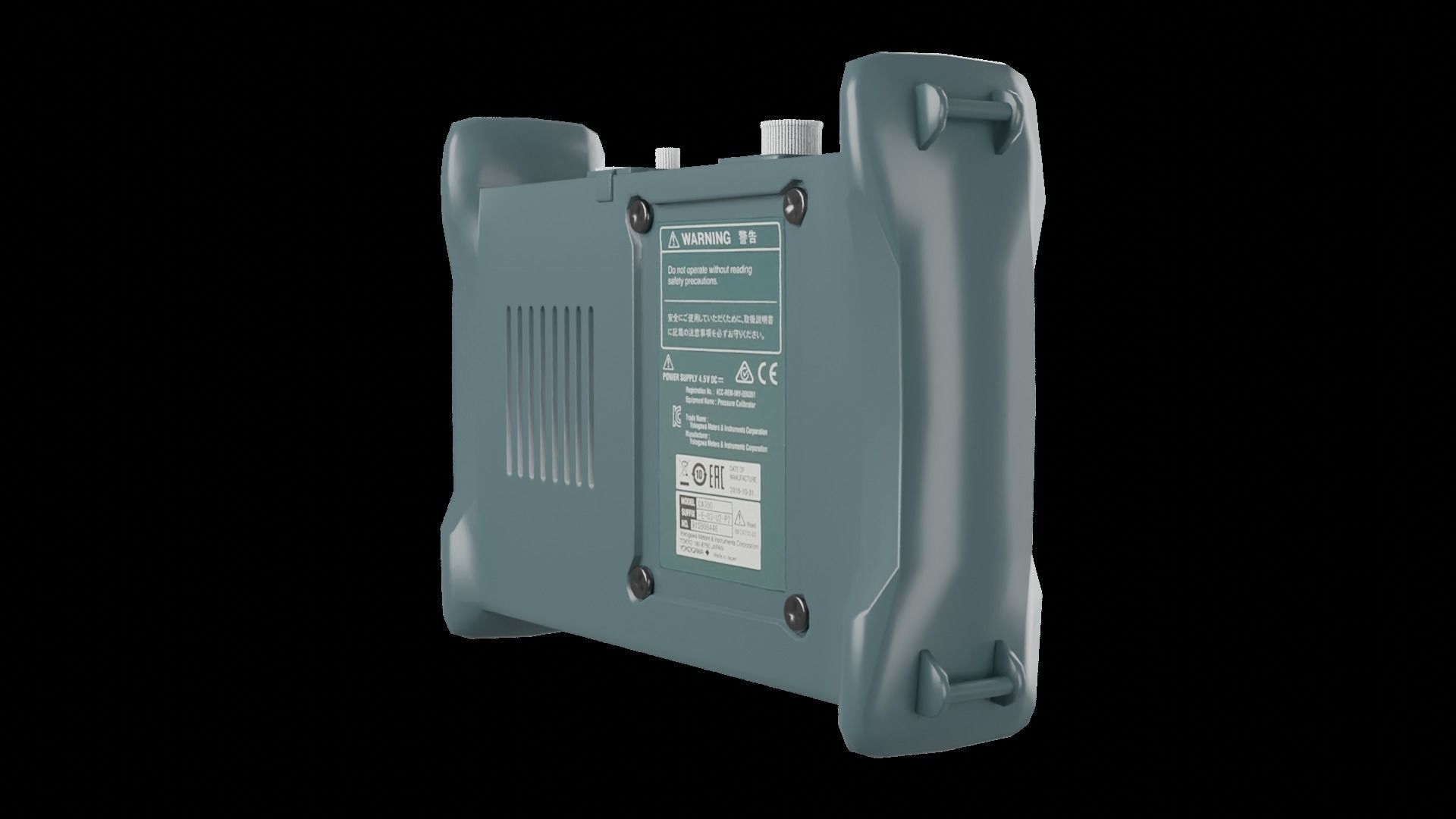 Pressure Calibrator Low-poly 3D model_7