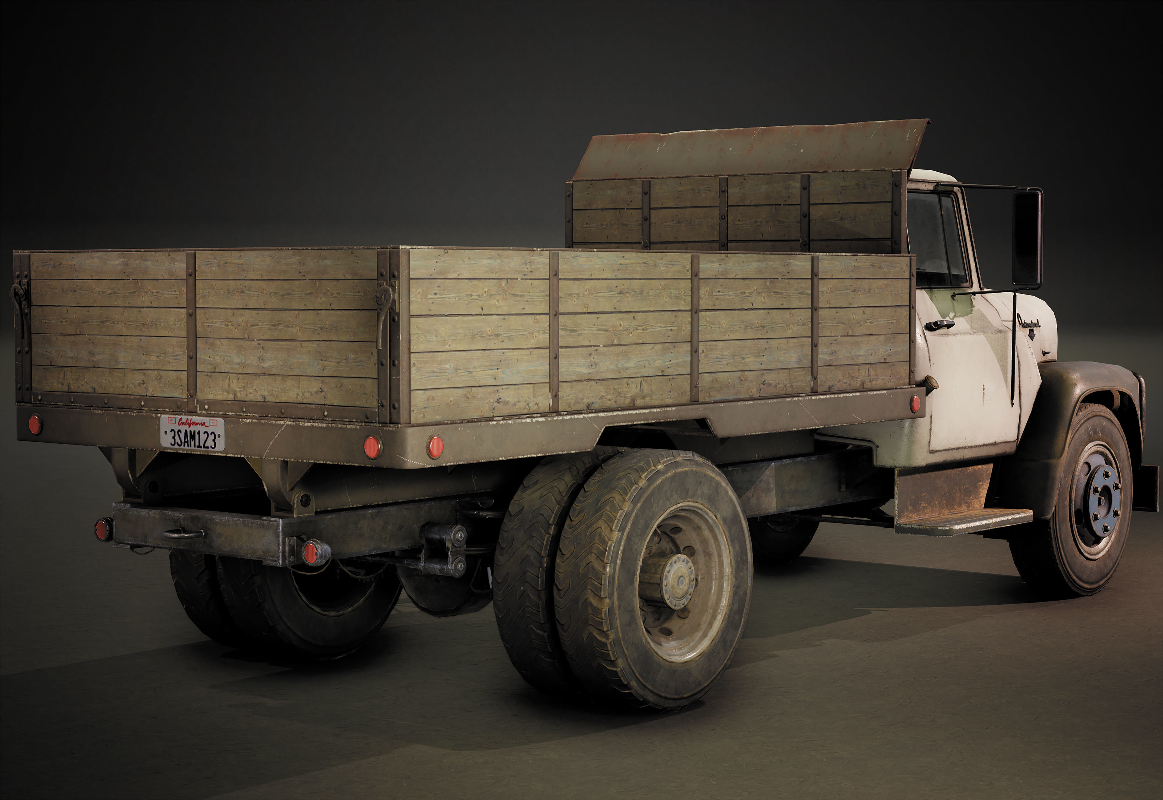 International Loadstar  Low-poly 3D model_2