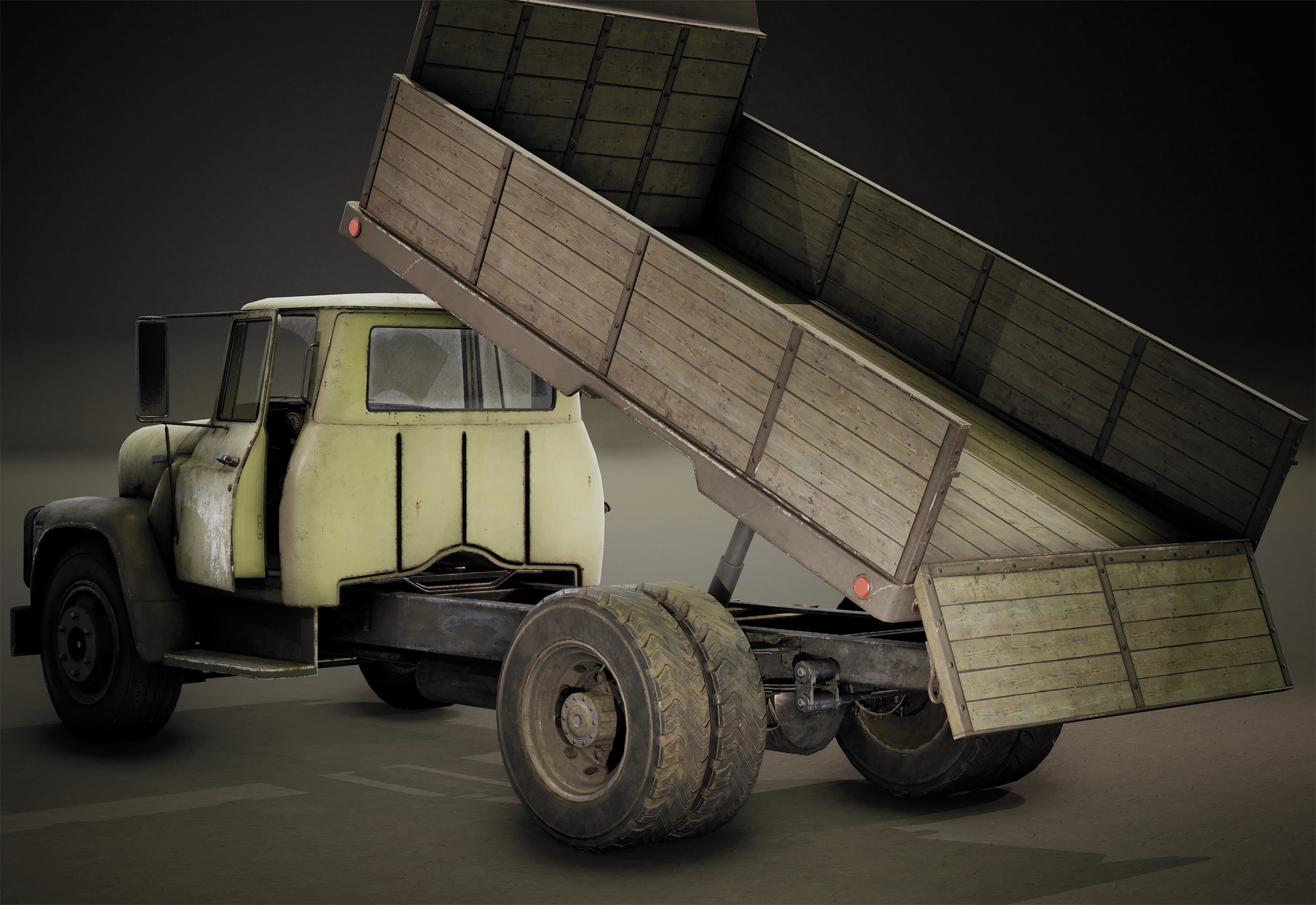 International Loadstar  Low-poly 3D model_3