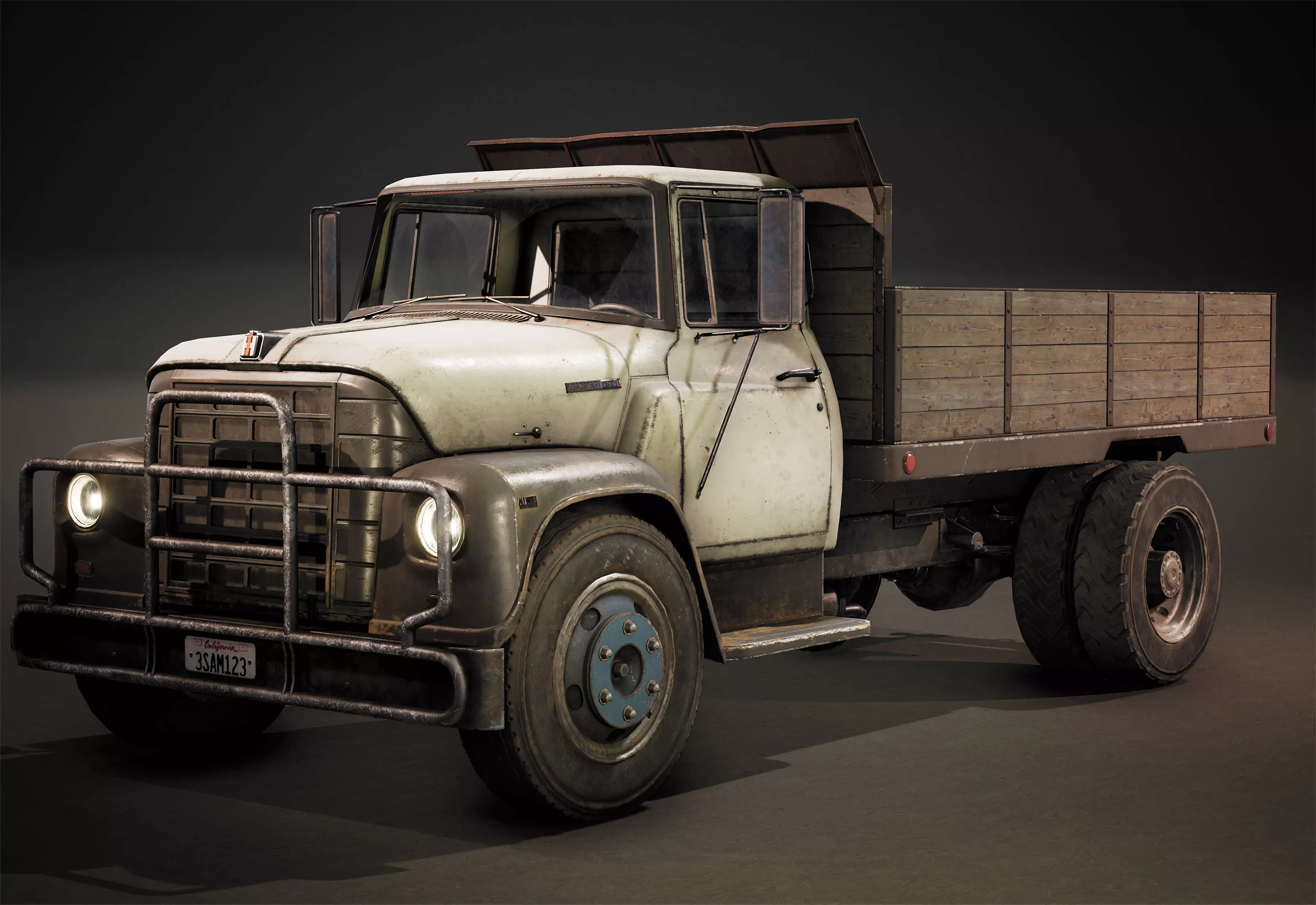 International Loadstar  Low-poly 3D model_0