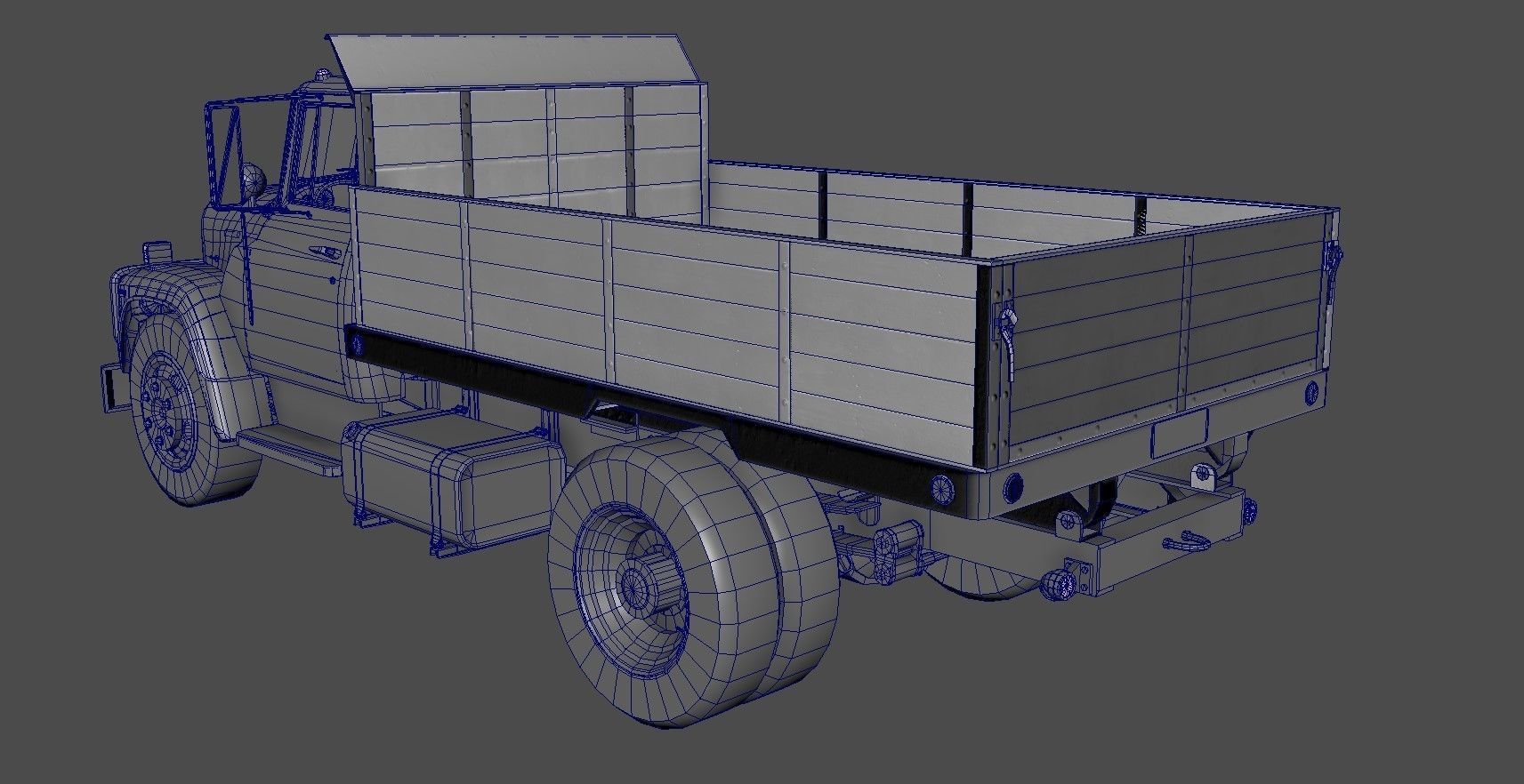 International Loadstar  Low-poly 3D model_12