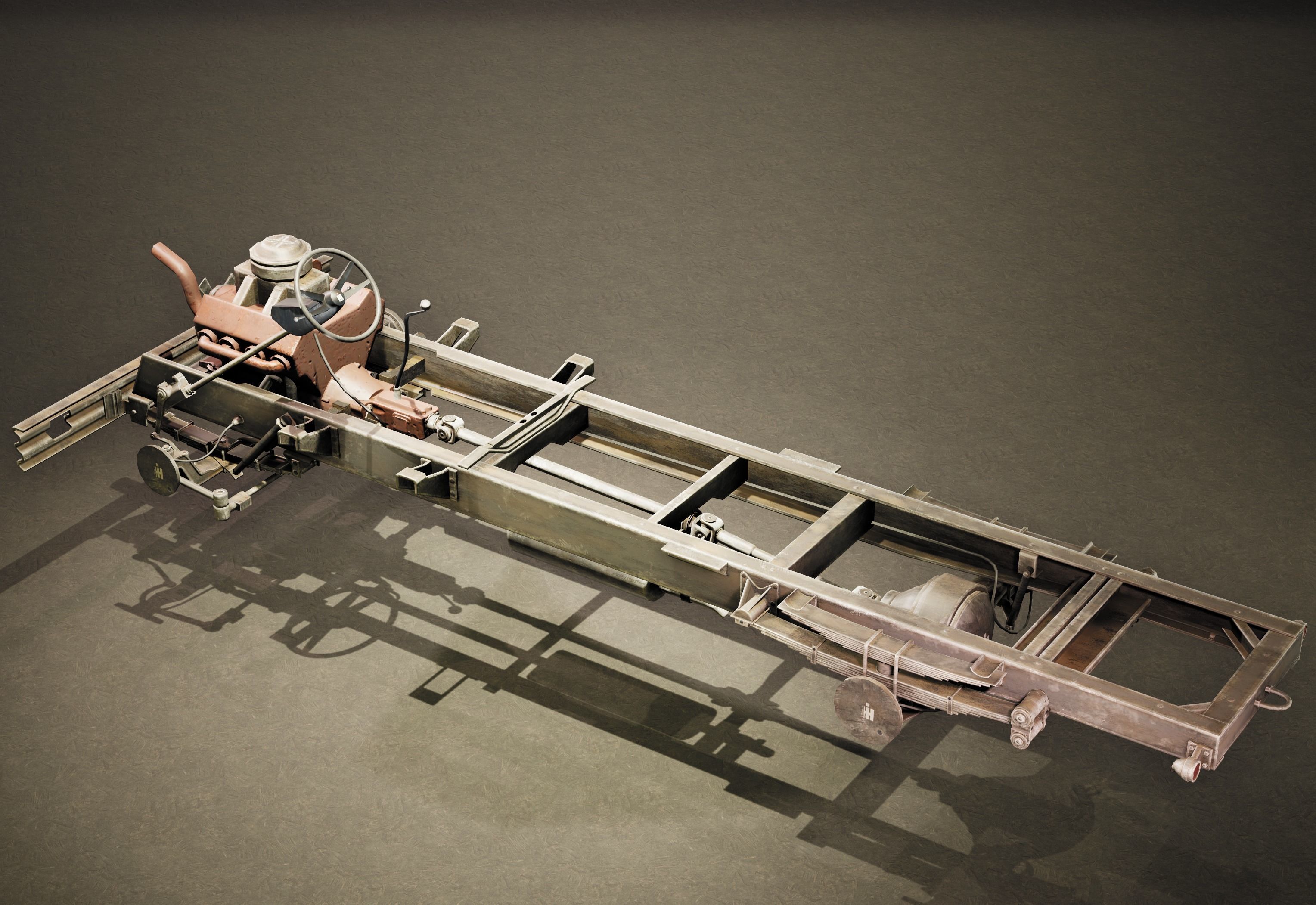 International Loadstar  Low-poly 3D model_8