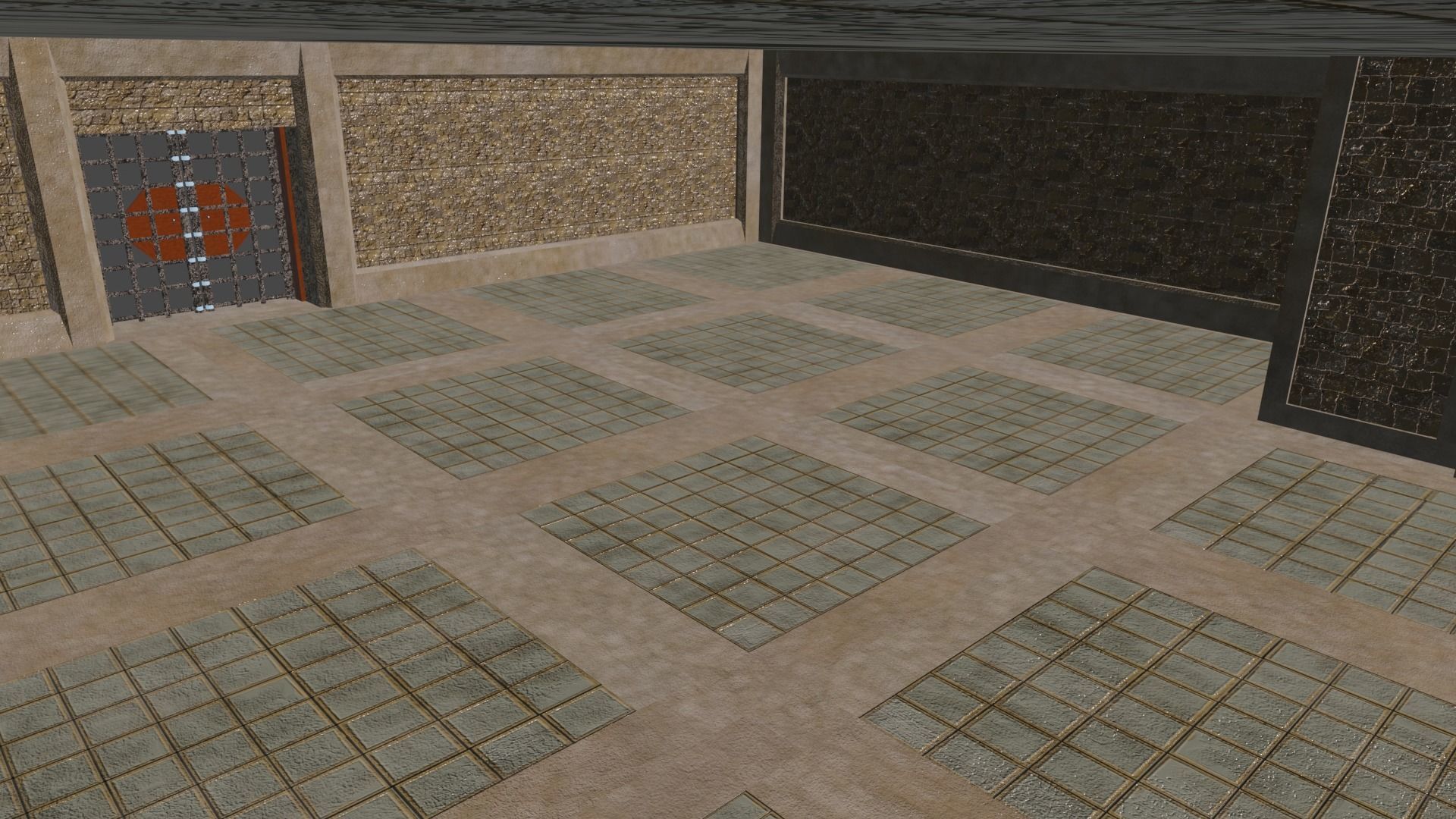 Fantasy medieval Keep 02 Free low-poly 3D model_3