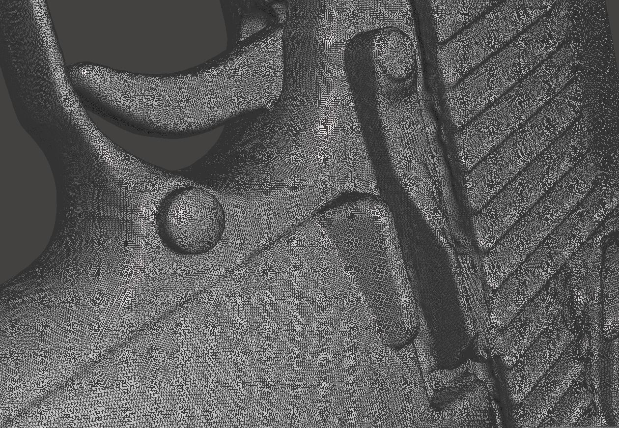 Real Desert Eagle Replica Direct 3D Scan 3D model_7